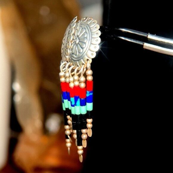 Sterling Q.T. Dangle Earrings - Picture 6 of 9